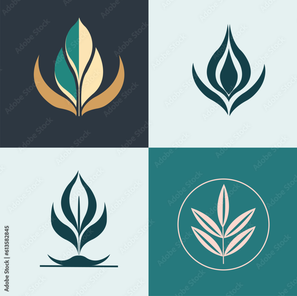 set of leaves set of leaves