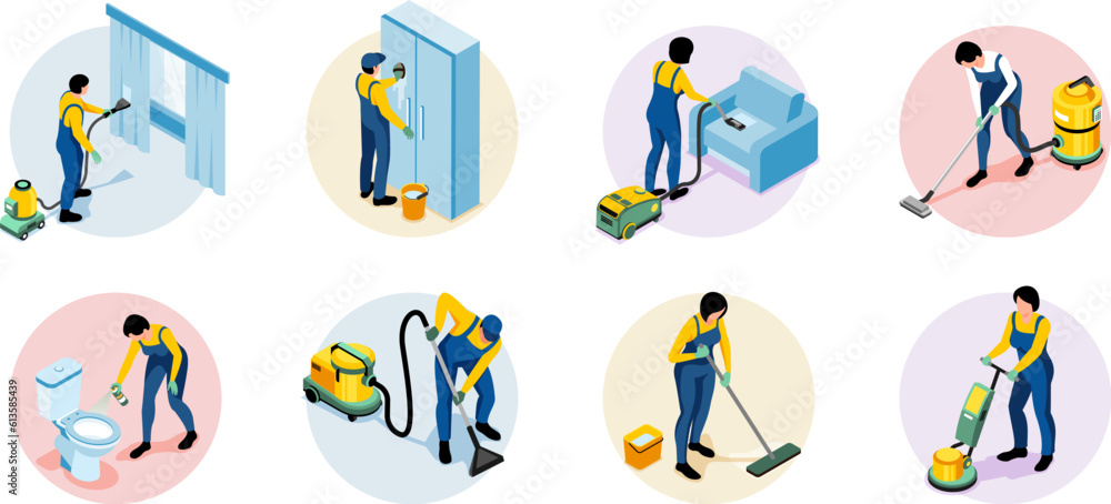 Cleaning Service Round Compositions Cleaning Service Round Compositions