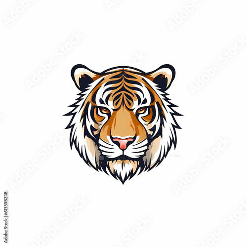 Tiger Logo. Generative AI