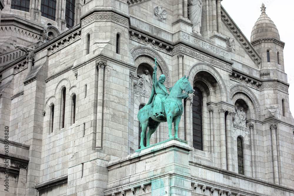 Detail of the Sacré-Coeur Basilica, Paris, May 2014