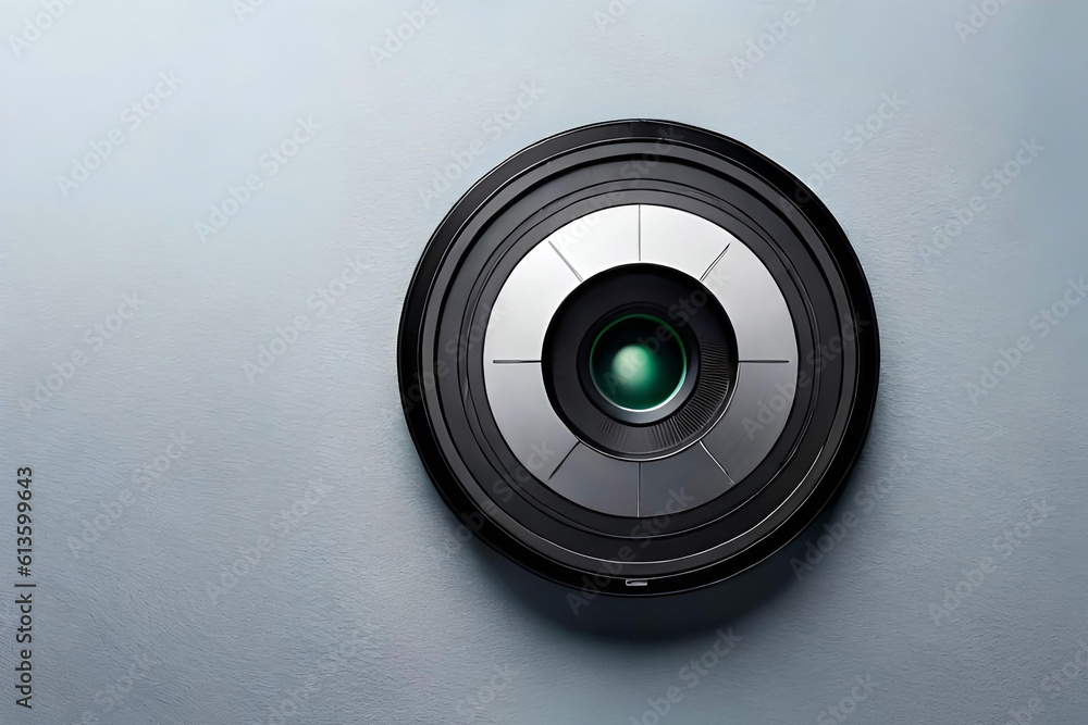 Lens calibration tool for precise autofocus adjustments on a gray background Lens calibration tool for precise autofocus adjustments on a gray background