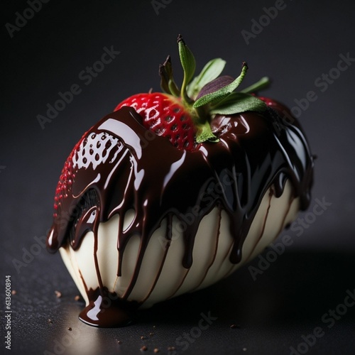  chocolate sweets photography, generative ai