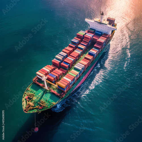 Container Ship © Kreatifquotes