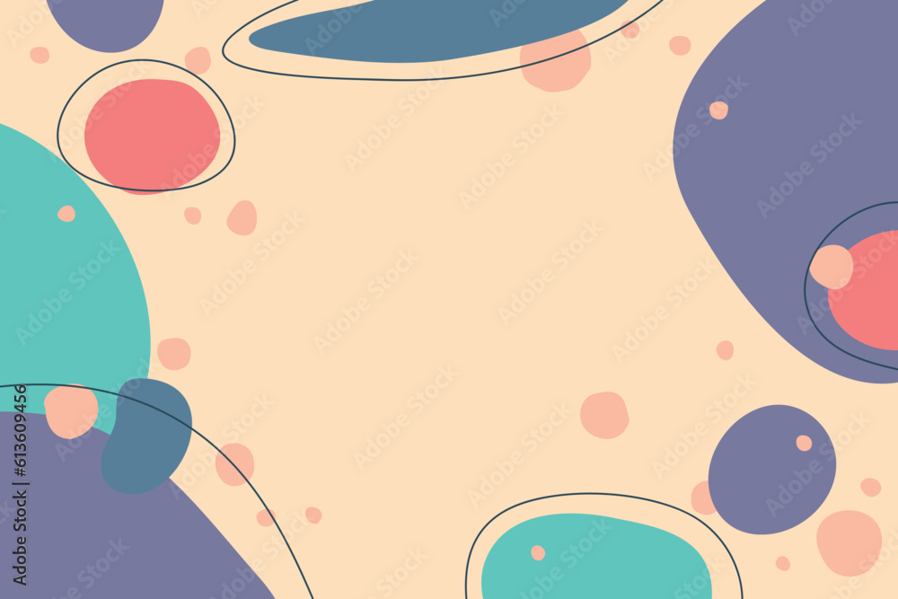 Abstract trendy artistic background template Abstract trendy artistic background template