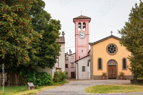 Parish Church of San Biagio next to Chero village (Carpaneto Piacentino), Province of Piacenza, Emilia-Romagna region, Italy photo