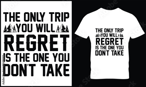 Travel t-shirt design vector.