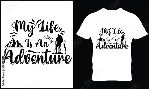 Travel t-shirt design vector.