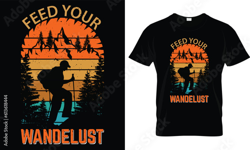 Travel t-shirt design vector.