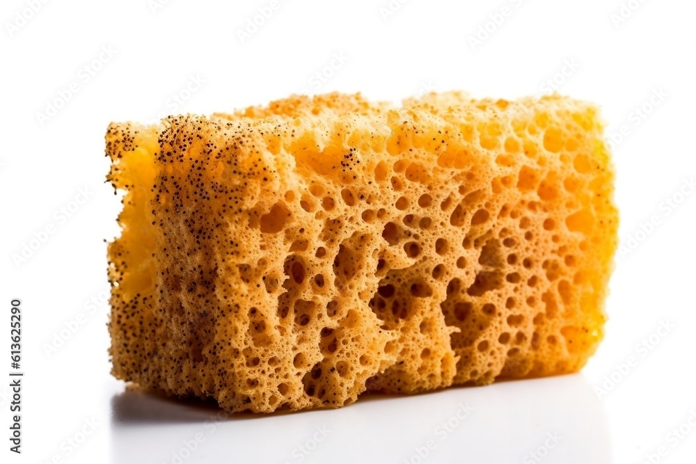 sponge isolated on white background sponge isolated on white background