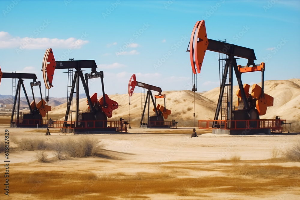 Oil pumping extracts hydrocarbons. using generative artificial intelligence Oil pumping extracts hydrocarbons. using generative artificial intelligence