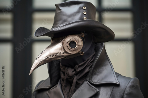 Halloween Plague Doctor Mask concept