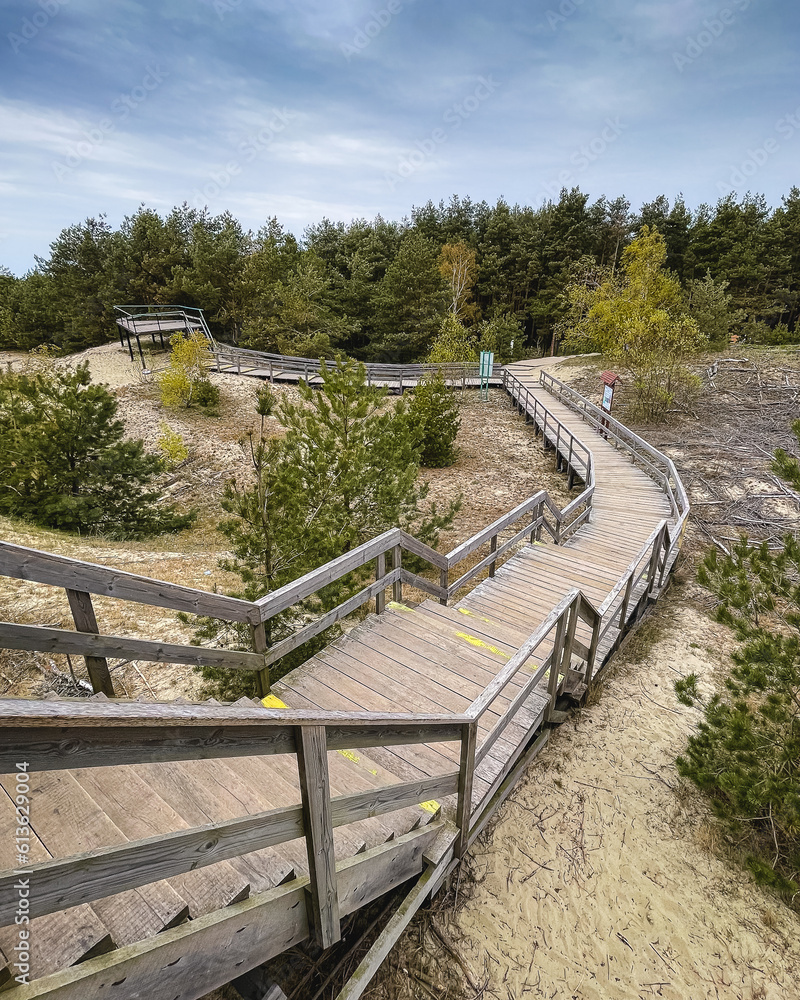 Obraz premium Walking around The Curonian Spit