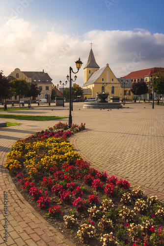 In the historic centre of Gvardeysk photo
