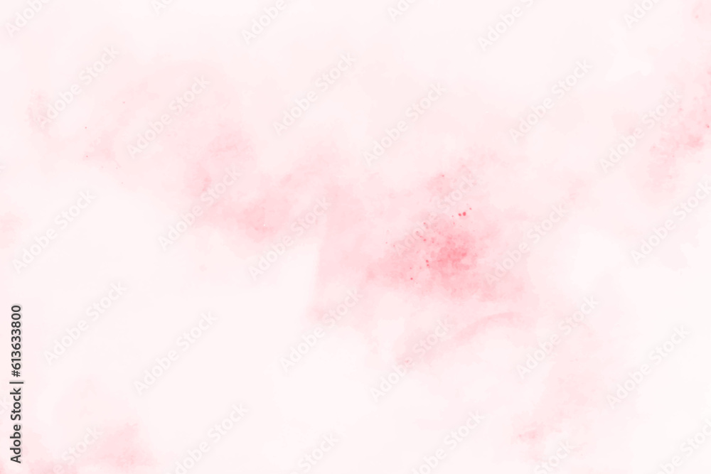 Abstract pink watercolor background. Paint brush paper textured stain canvas element. Pastel soft water color pattern. Abstract pink texture. Art watercolor background for wallpaper design