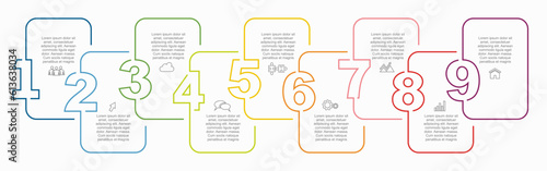 Infographic design template with place for your data. Vector illustration.