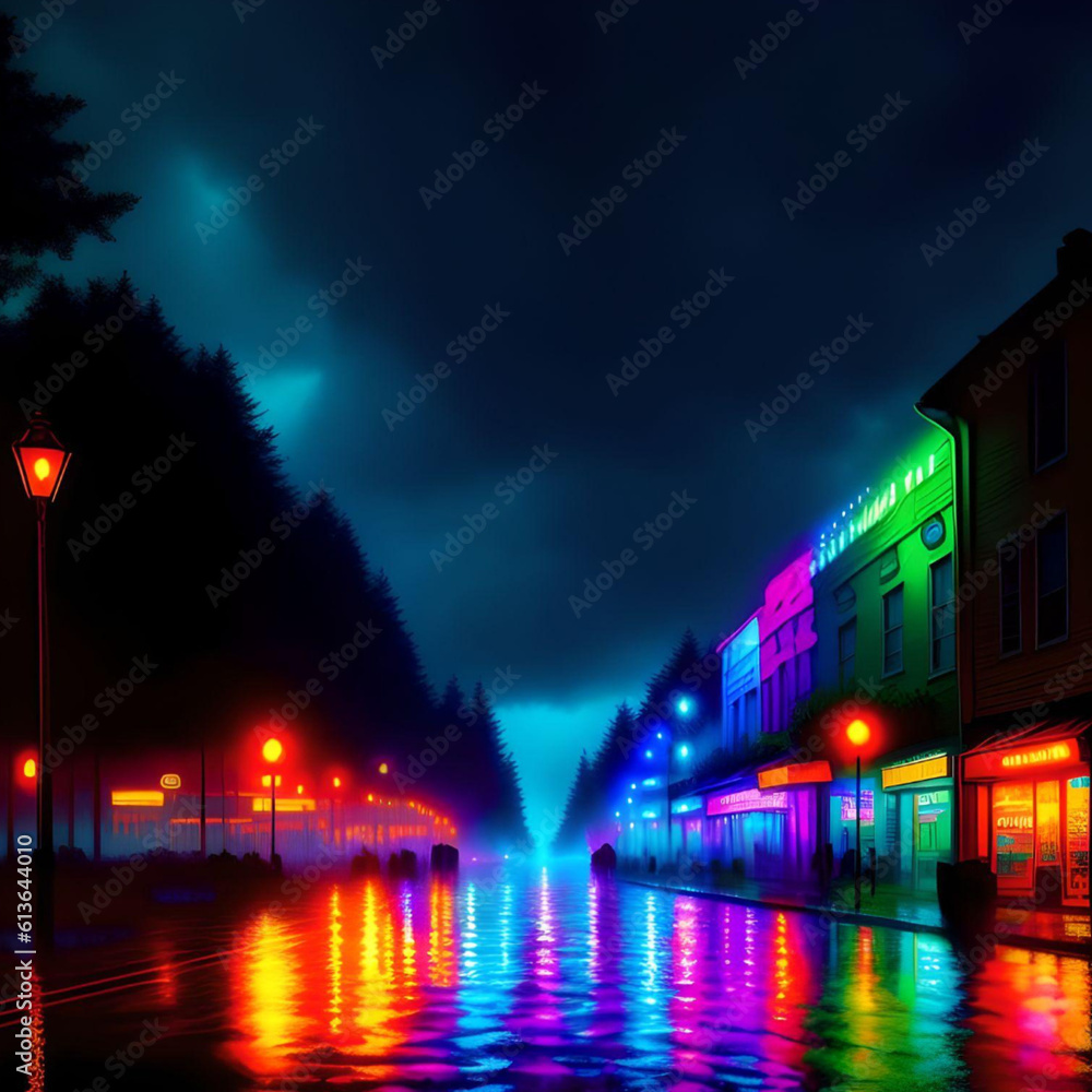 Canal at Night