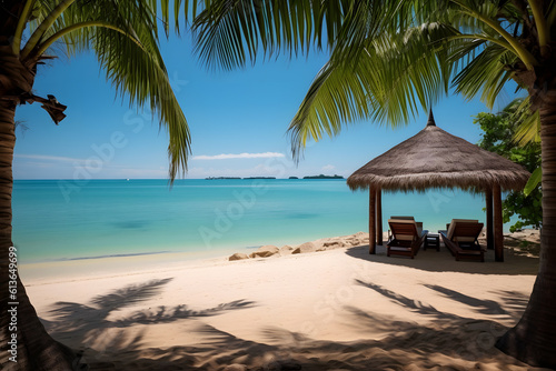 Secluded tropical beach retreat © Tangible Divinity