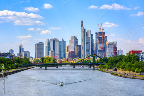 Frankfurt am Main skyline, Germany