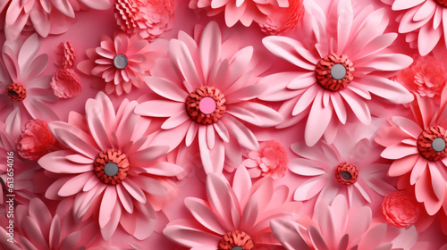 background of pink flowers