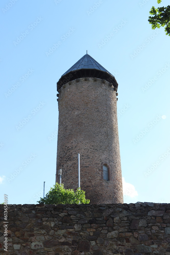 Burg Nohfelden im Saarland.