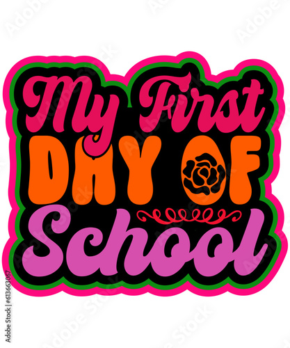 School Grade Bundle, School Gaming Bundle, First Day Of School Bundle, Retro School Bundle Png, PNG file for Sublimation