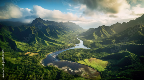 Hawaii Travel Majestic Mountains