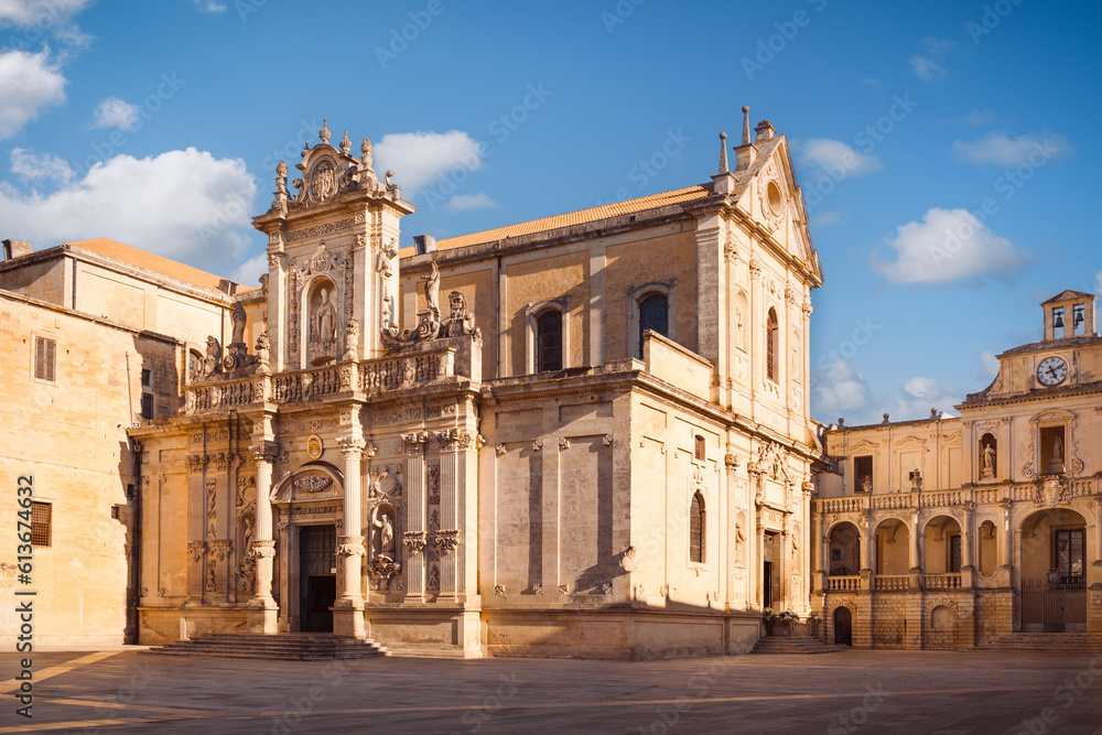 The Cathedral Church of St. Mary Assumption (Santa Maria Assunta), Lecce, Italy