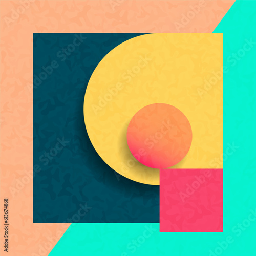 Modern Corporate Abstract Geometric Illustrations, Vector Art Collection.