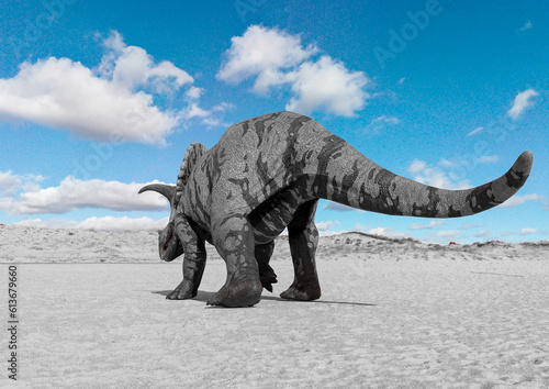 triceratops rear view © DM7