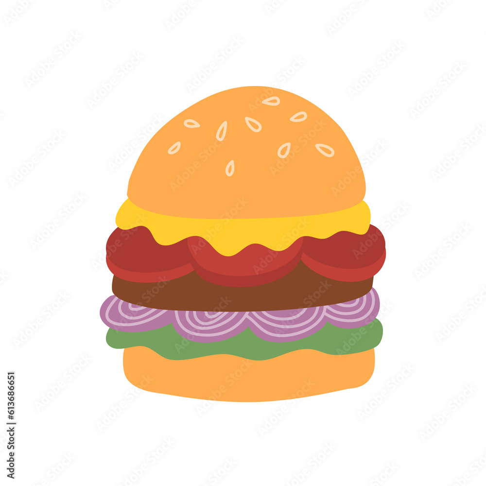 beef burger with cheese and onion beef burger with cheese and onion
