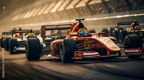 Formula 1 Symphony: Cars Creating an Unforgettable Racing Experience