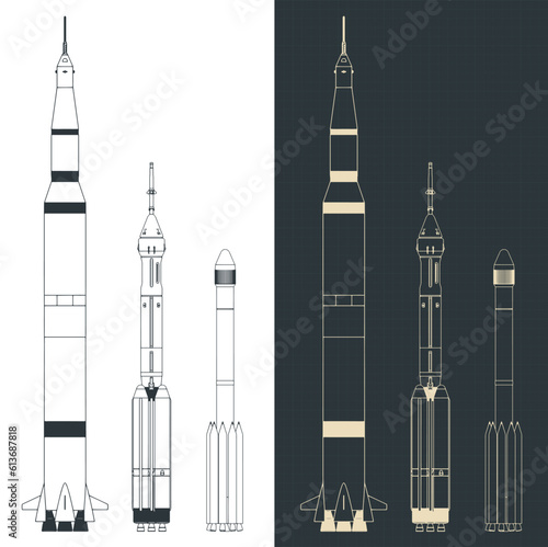 Launch vehicles blueprints
