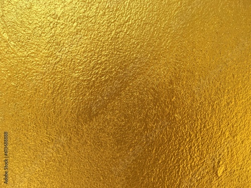 Gold color cement background