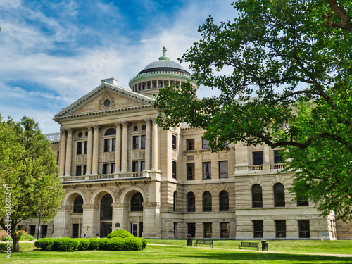 The Lucas County Courthouse in downtown Toledo, Ohio, located at 700 Adams Street photo