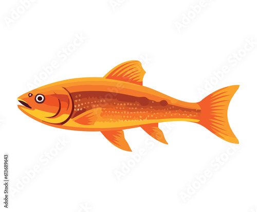 Goldfish sea life animal icon