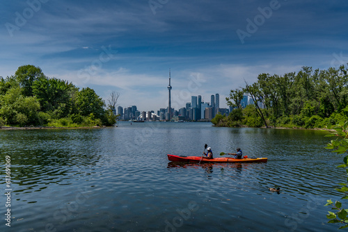 Toronto City View from Islands