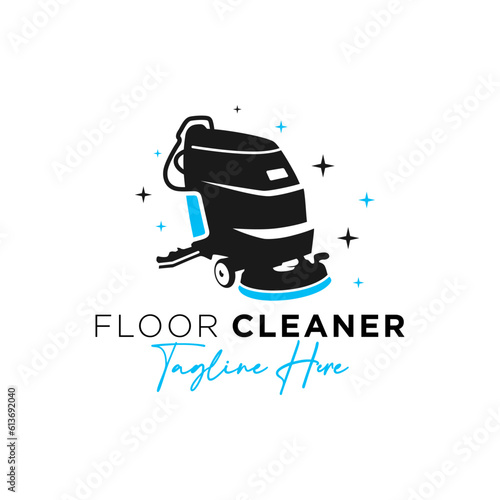 ceramic floor cleaning tool logo