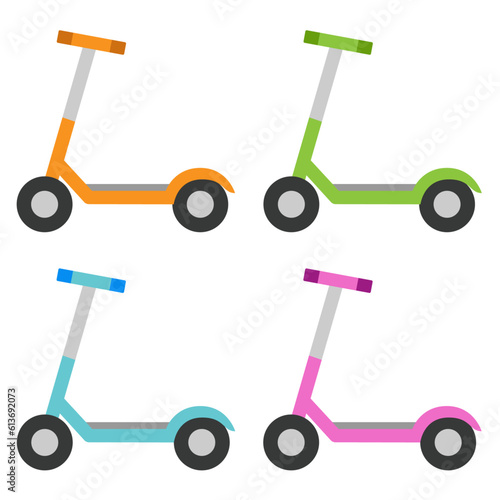 The Quickboard icon, a convenient personal means of transportation that is popular these days.