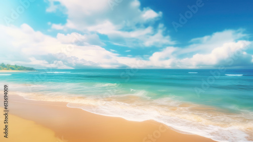 Tropical summer beach