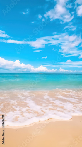 Wallpaper Mural Tropical summer beach Torontodigital.ca