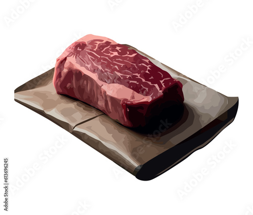 Grilled pork fillet, fresh and delicious meal