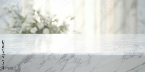 empty marmer   marble texture table kitchen blurred