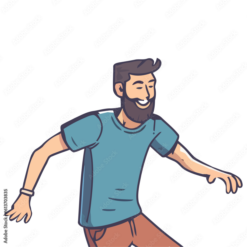 The muscular athlete, a symbol of success The muscular athlete, a symbol of success
