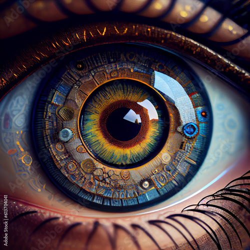 Infinite Depths  An Awe-Inspiring Close-Up of the Human Eye