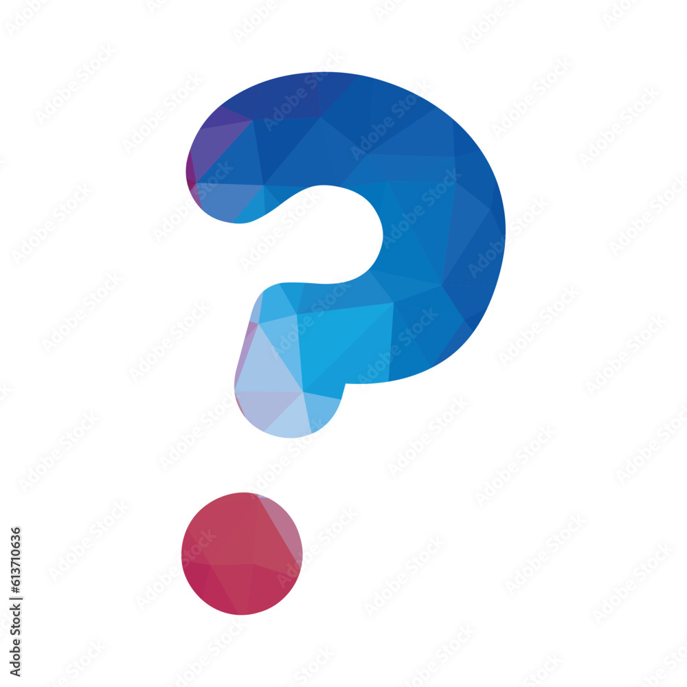 Question mark icon. Flat vector-related icon Question mark icon. Flat vector-related icon