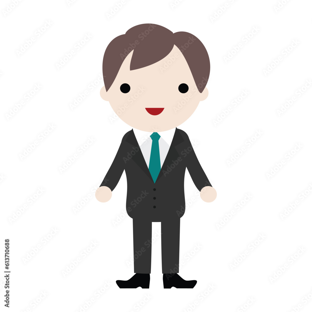 businessman cartoon icon over white background. colorful design. vector illustration businessman cartoon icon over white background. colorful design. vector illustration