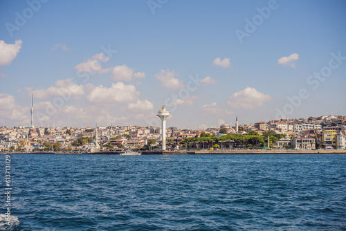 Wallpaper Mural Bosphorus traffic control radar Istanbul, Turkey. Turkiye Torontodigital.ca