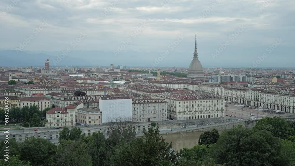 Turin, Piedmont, Italy - Views of the historic city centre Turin, Piedmont, Italy - Views of the historic city centre