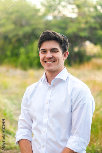 Smiling young man 