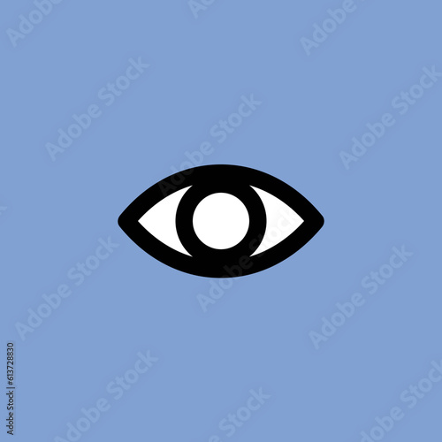 Check out flat icon of eye 